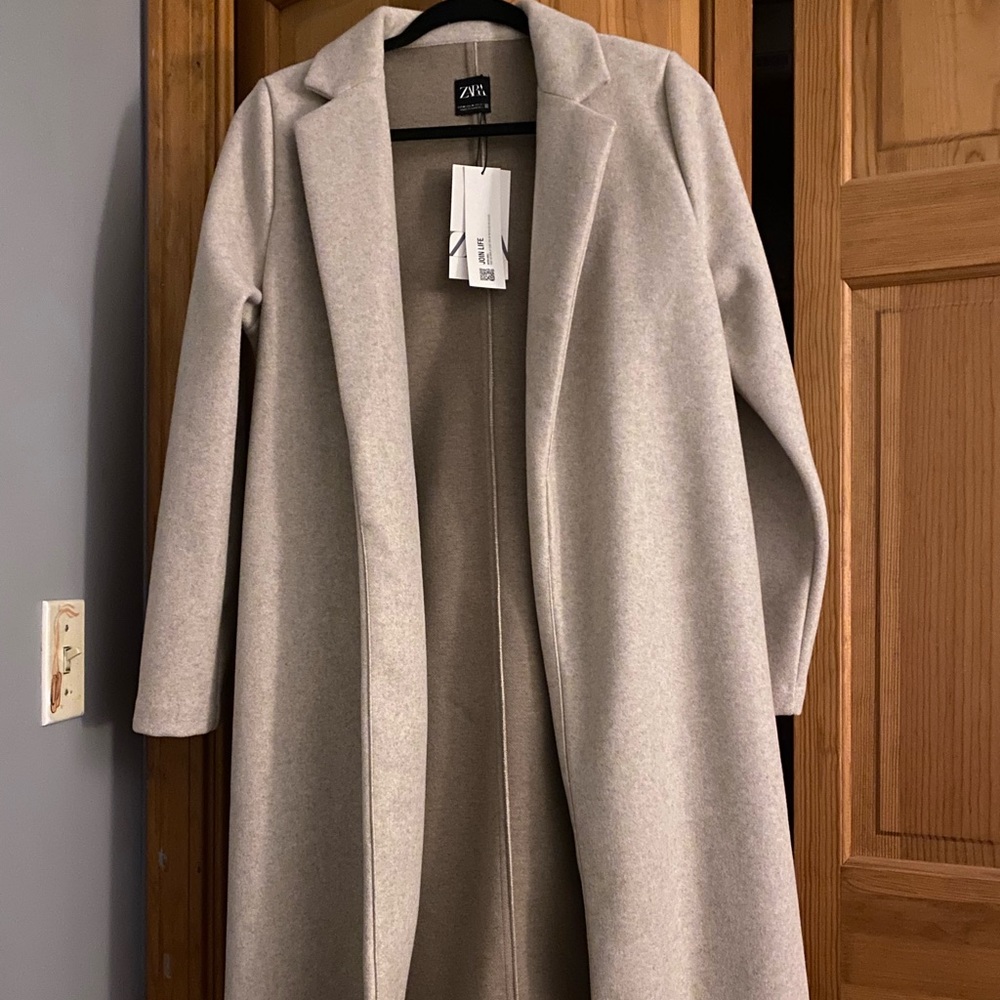 Zara Coat long/medium length NWT